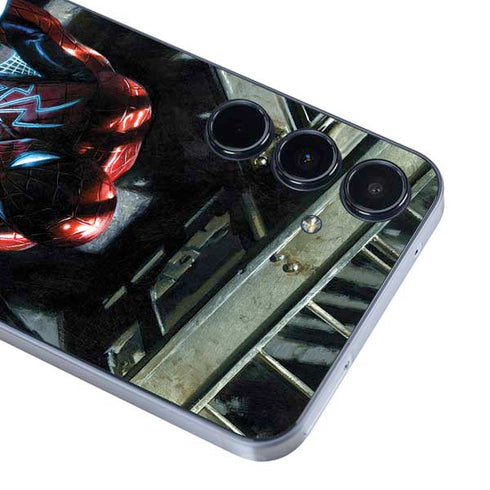 Marvel Spiderman New Suit Spiderman Galaxy A55 5G Skin
